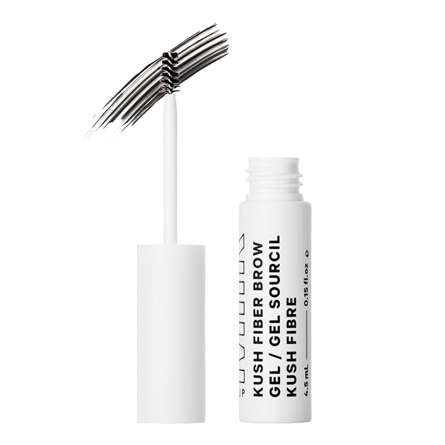 Milk Makeup KUSH Fiber Brow Gel | Gel Tintado con Fibras para Cejas Más Llenas y Naturales | Acondicionador, Vegano y Cruelty-Free
